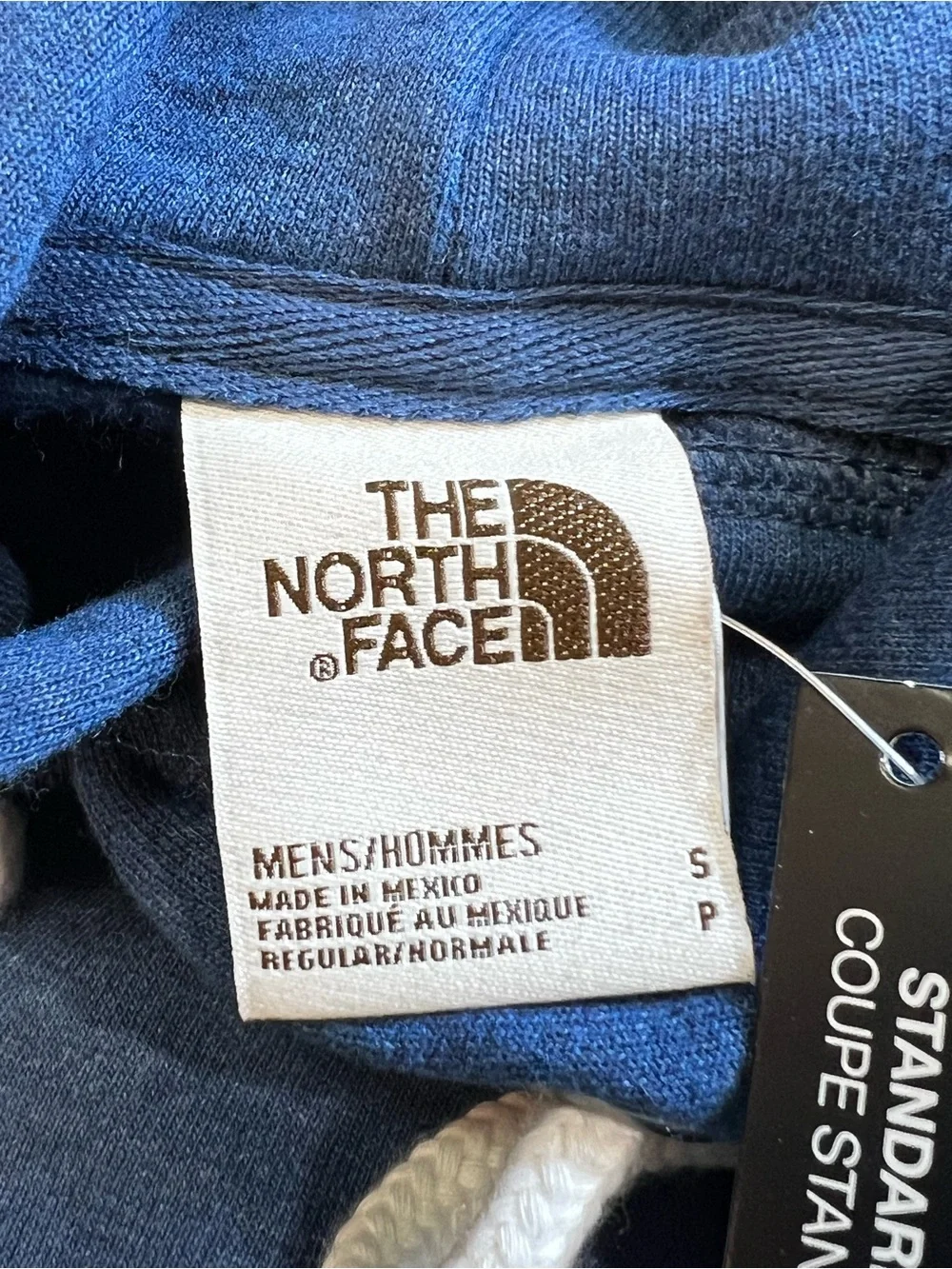 The North Face Men’s Heritage Patch Pullover Hoodie sweatshirt‎ Blue size Small